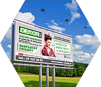 DEKOR Studio. Billboard wielkoformatowy 500x250cm